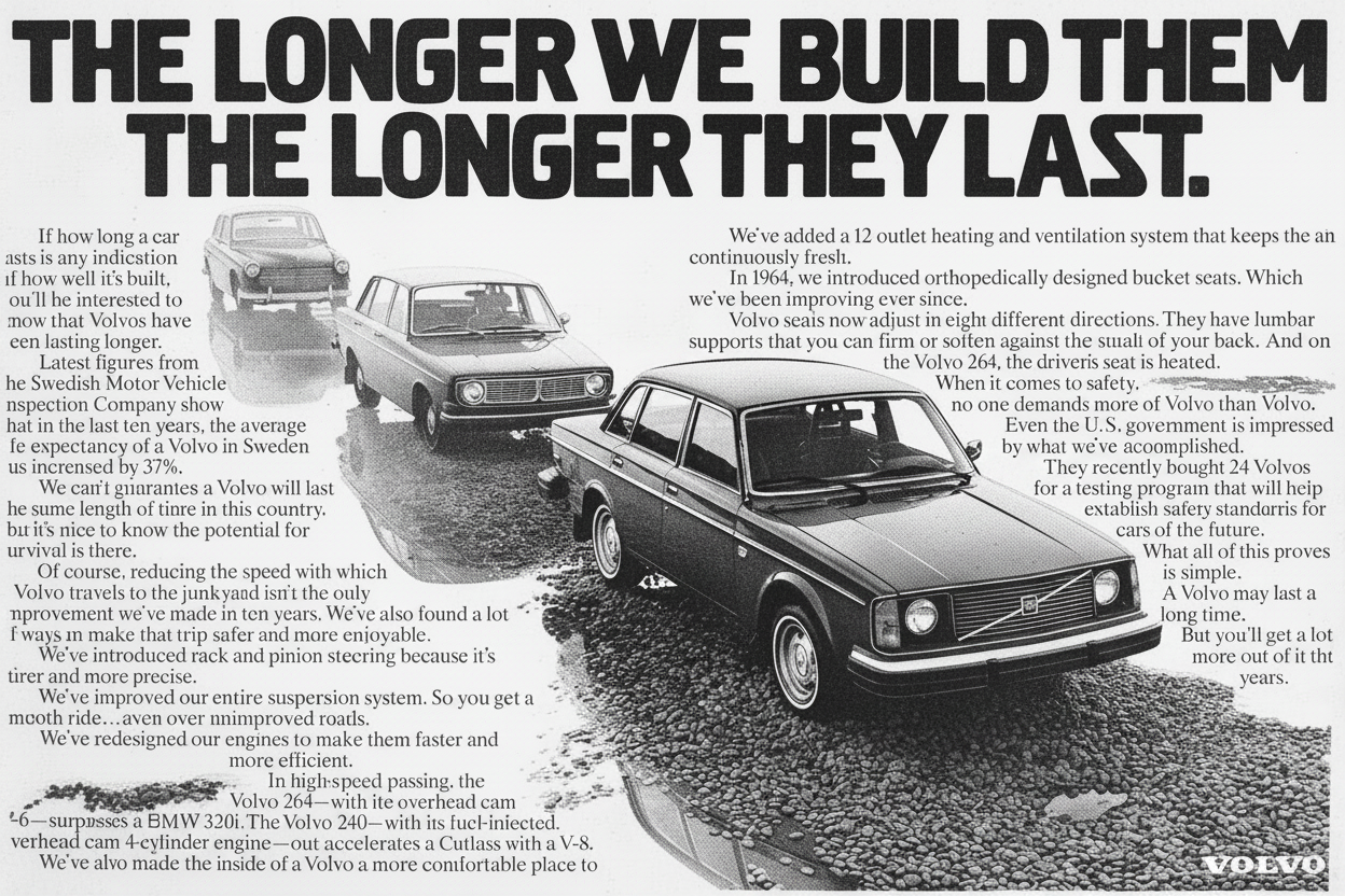 Classic 1950s print ad