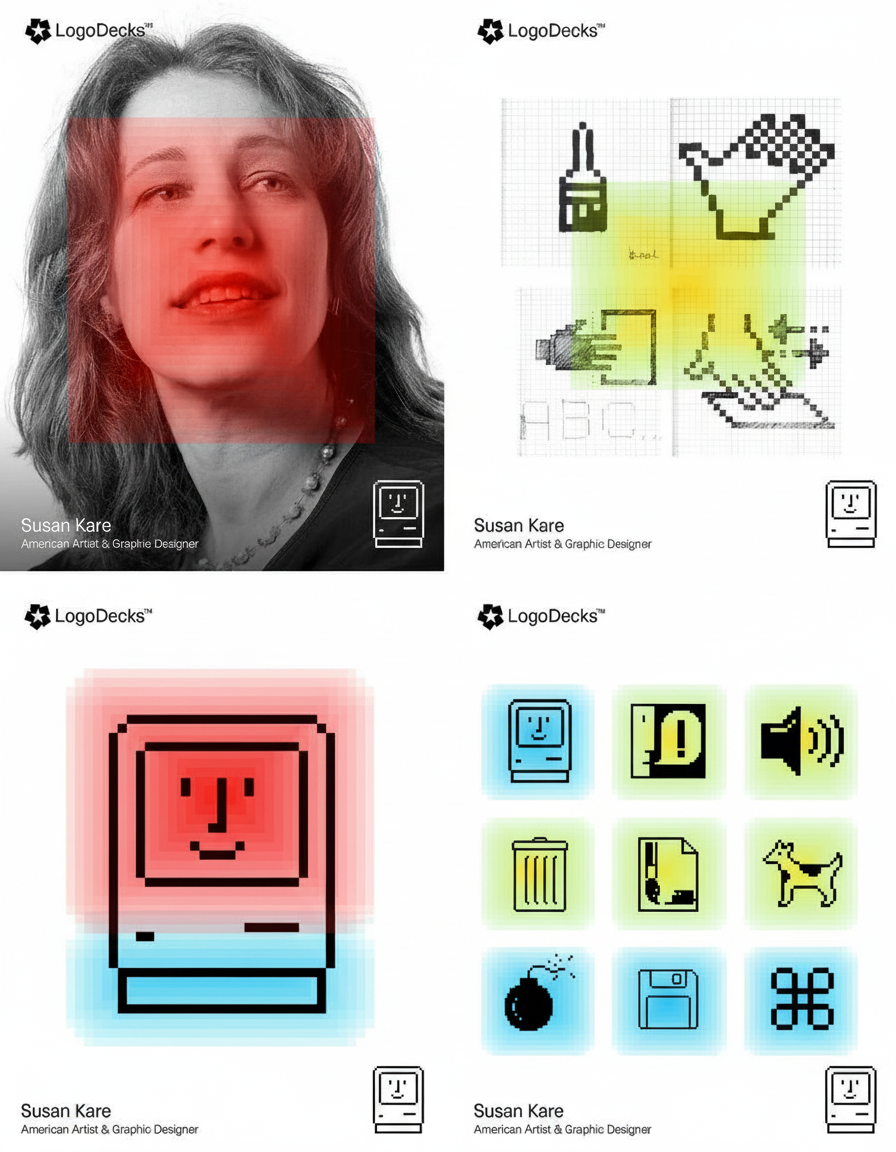 Eye-tracking heatmap
