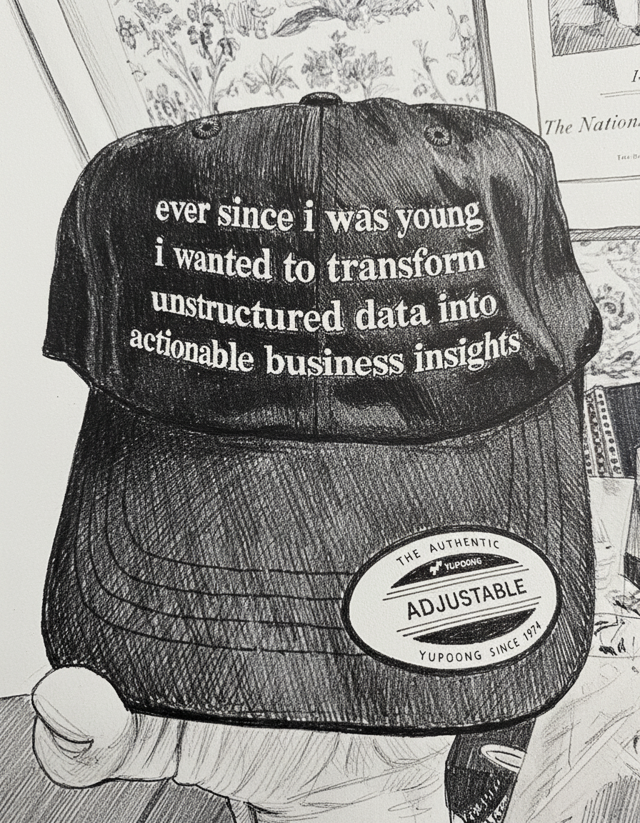 Hand-drawn pen style