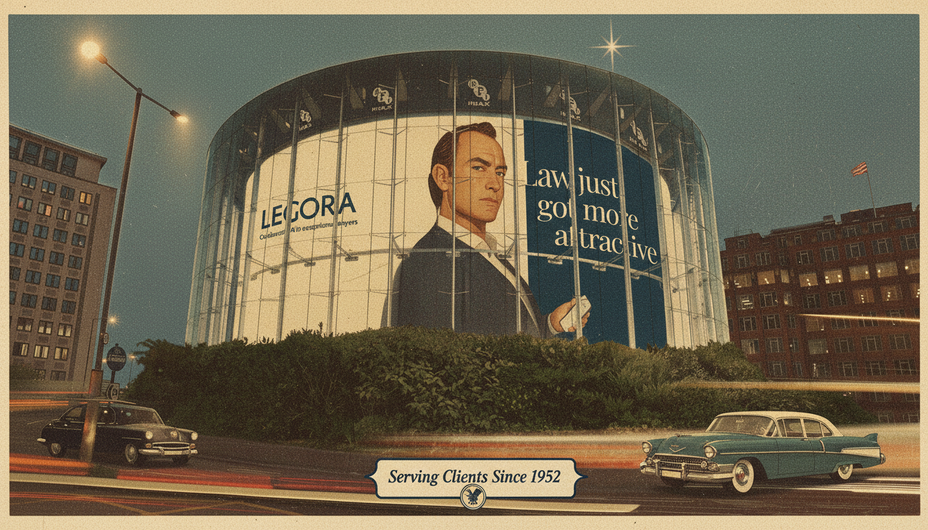 Classic 1950s print ad