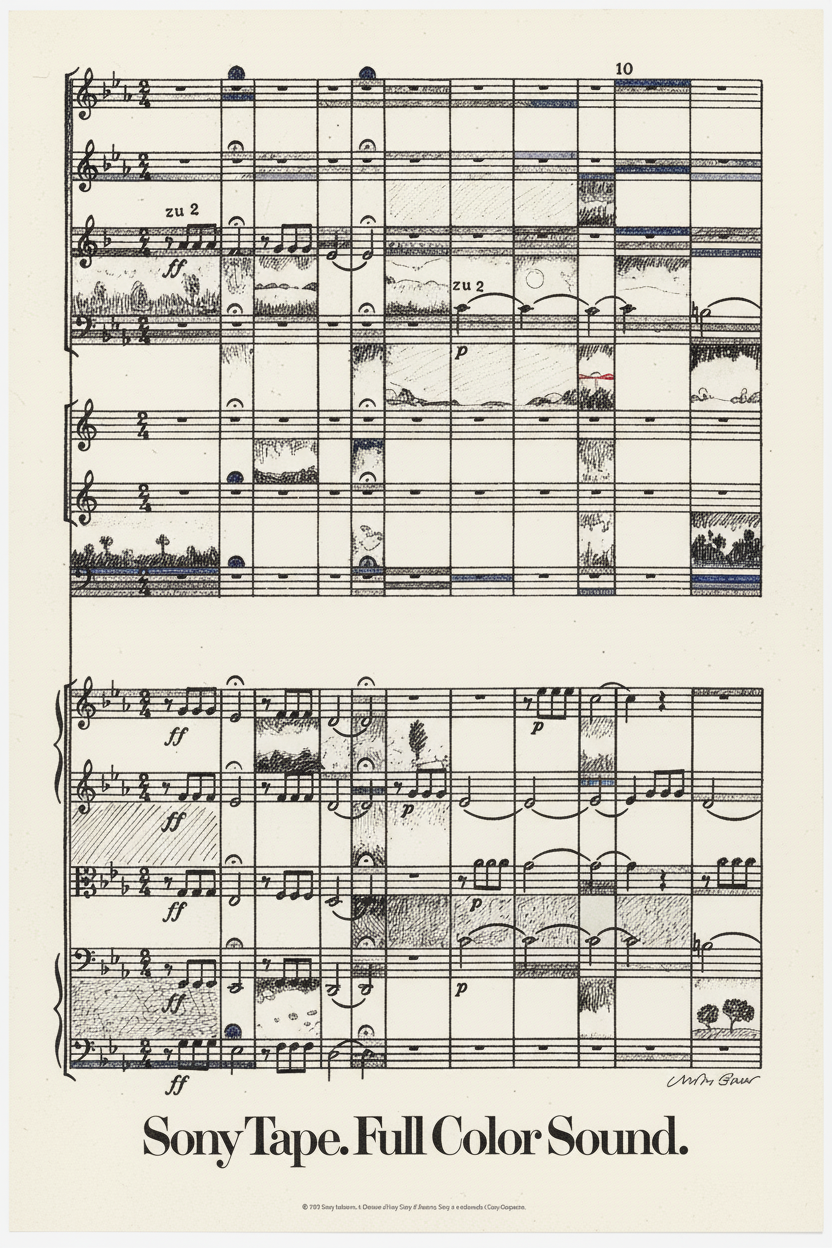 Hand-drawn pen style