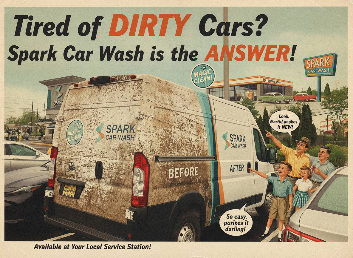 Classic 1950s print ad