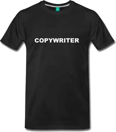 copywriter tshirt