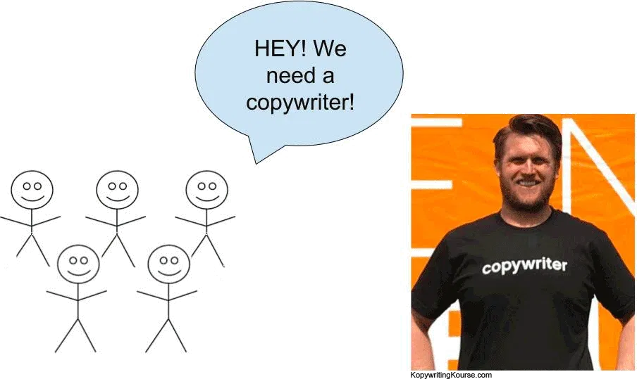 hey we need a copywriter shirt gerard
