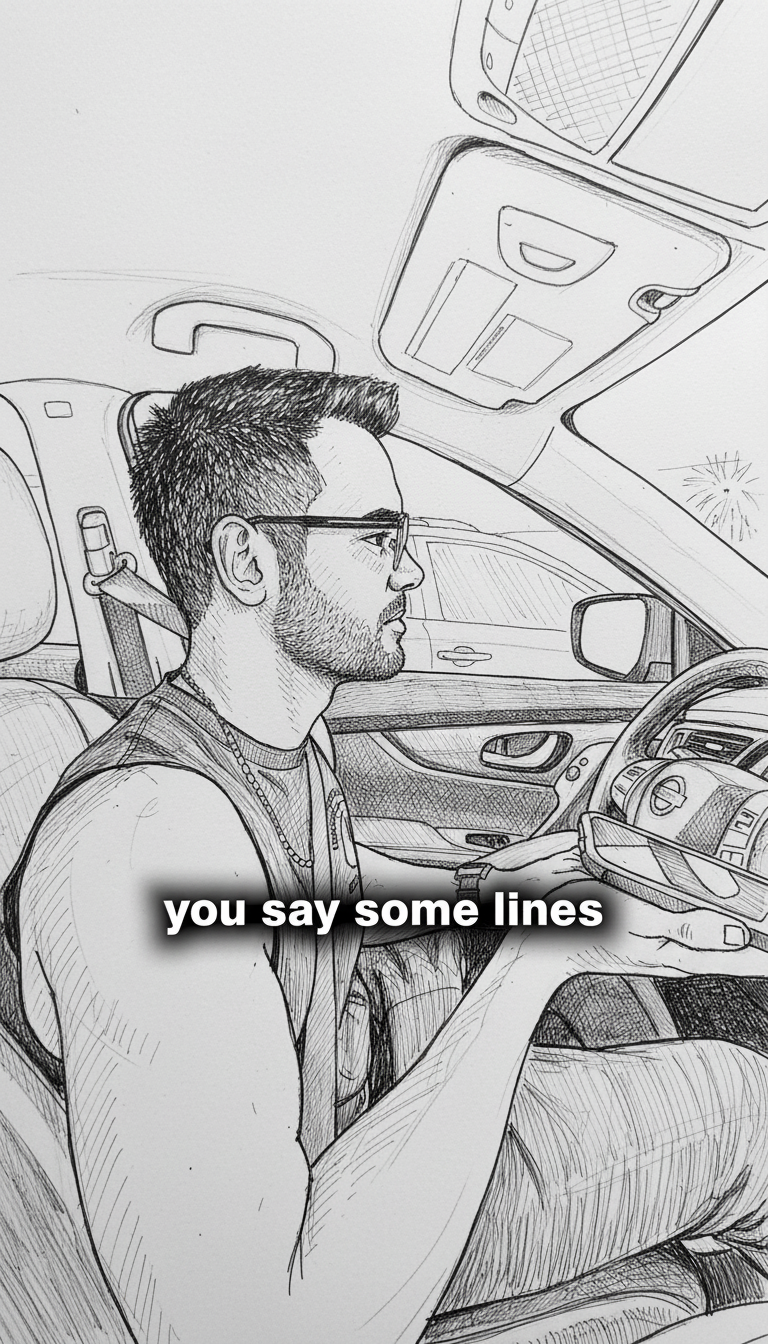 Hand-drawn pen style