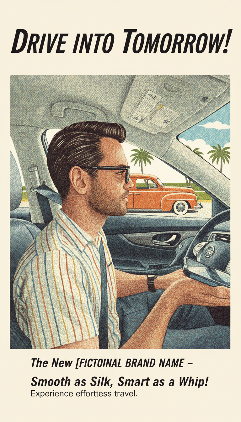 Classic 1950s print ad