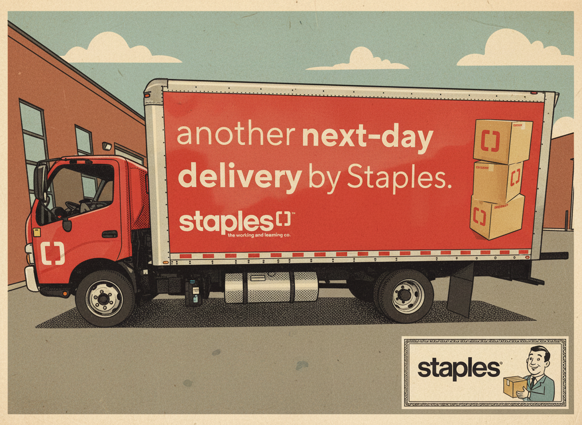 Classic 1950s print ad