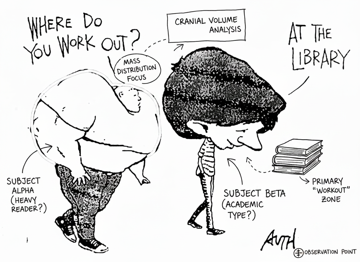 Annotated sketchbook style