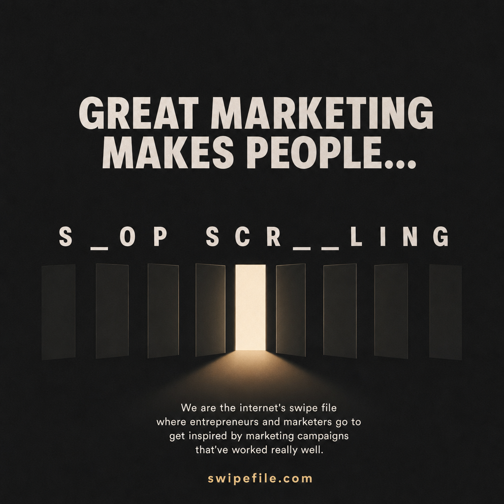Remix inspired by The best copywritng makes people...