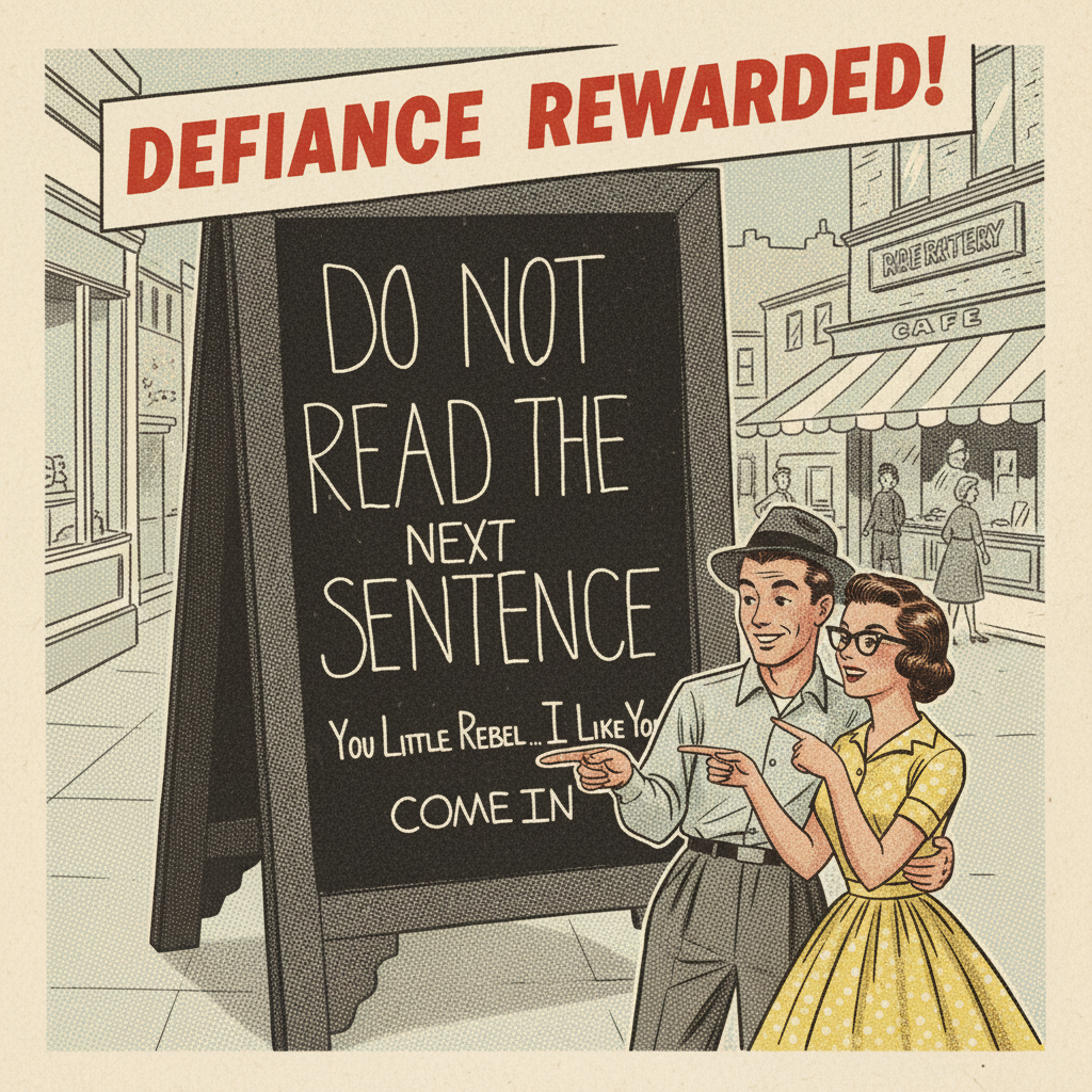 Classic 1950s print ad