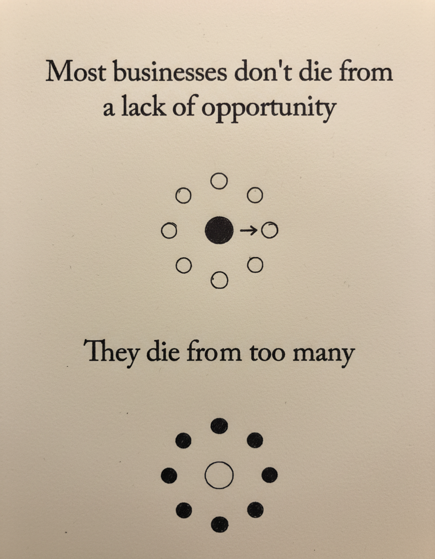 Hand-drawn pen style