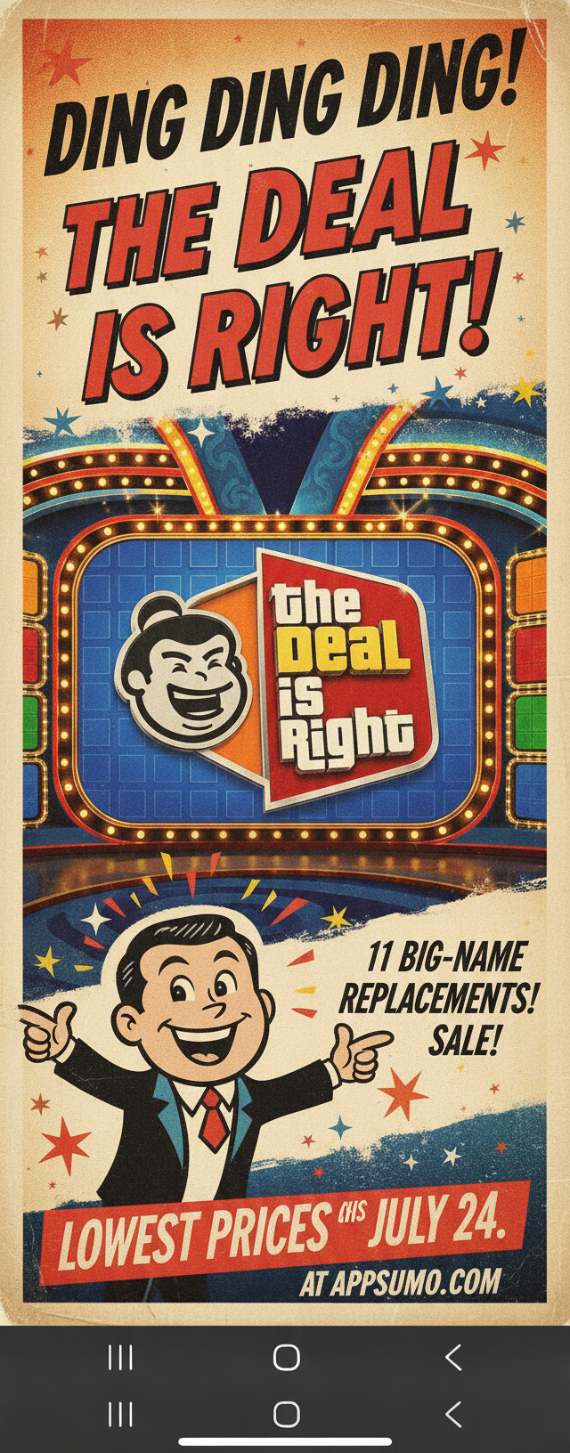 Classic 1950s print ad
