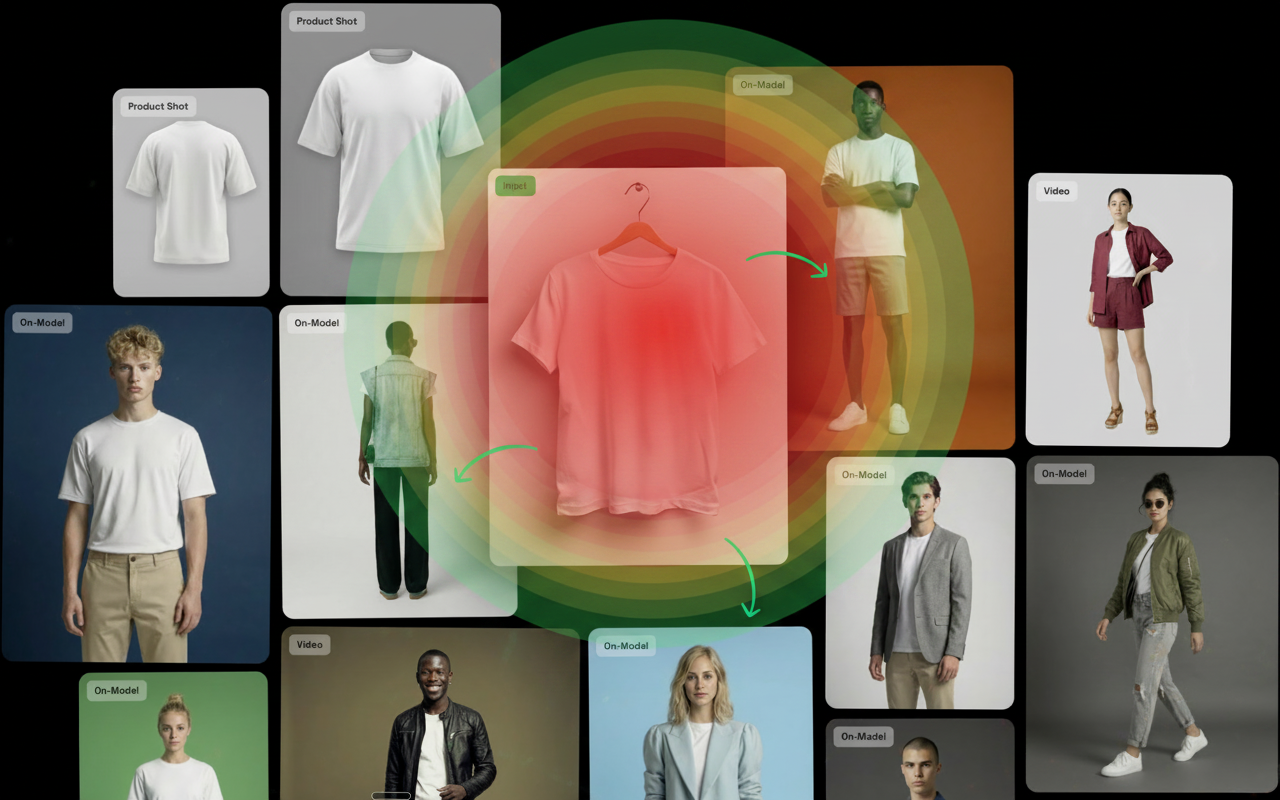 Eye-tracking heatmap