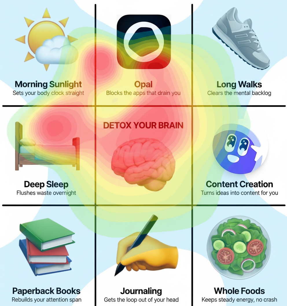 Eye-tracking heatmap