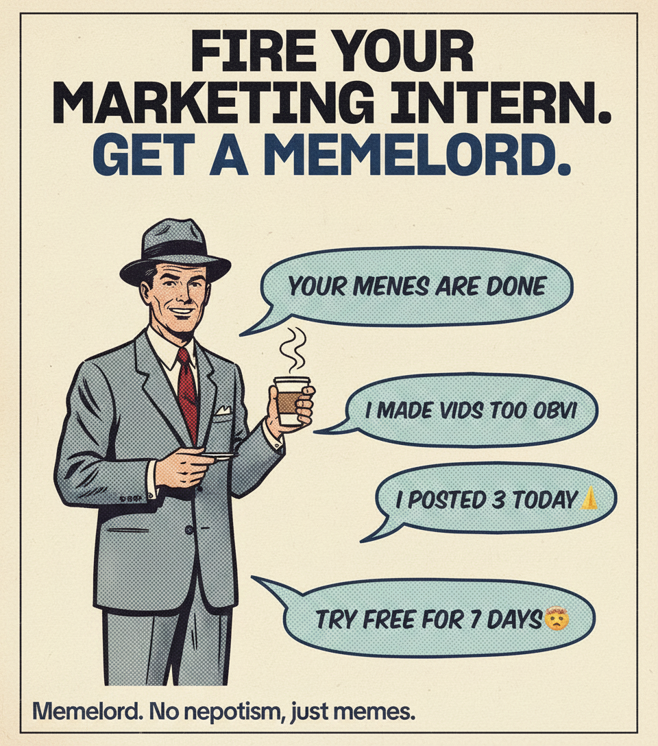 Classic 1950s print ad