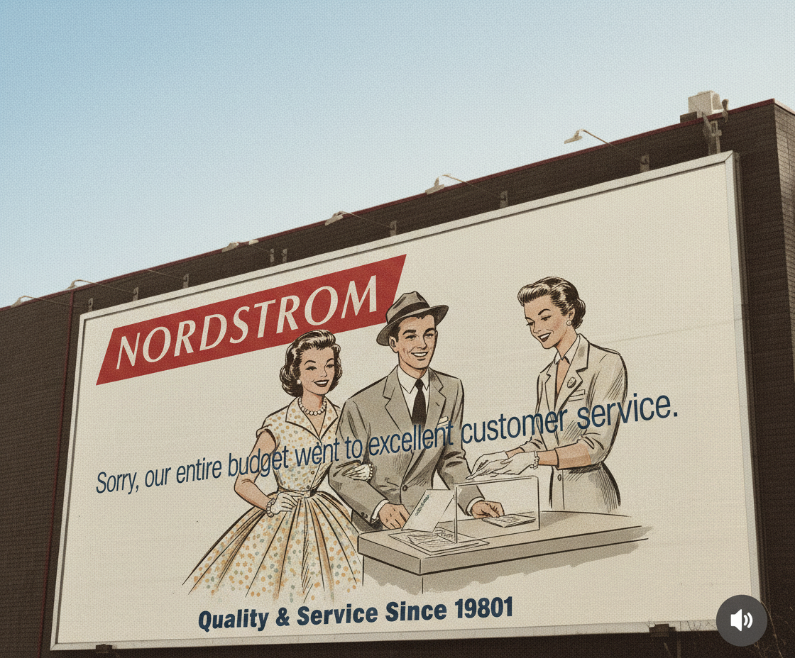 Classic 1950s print ad