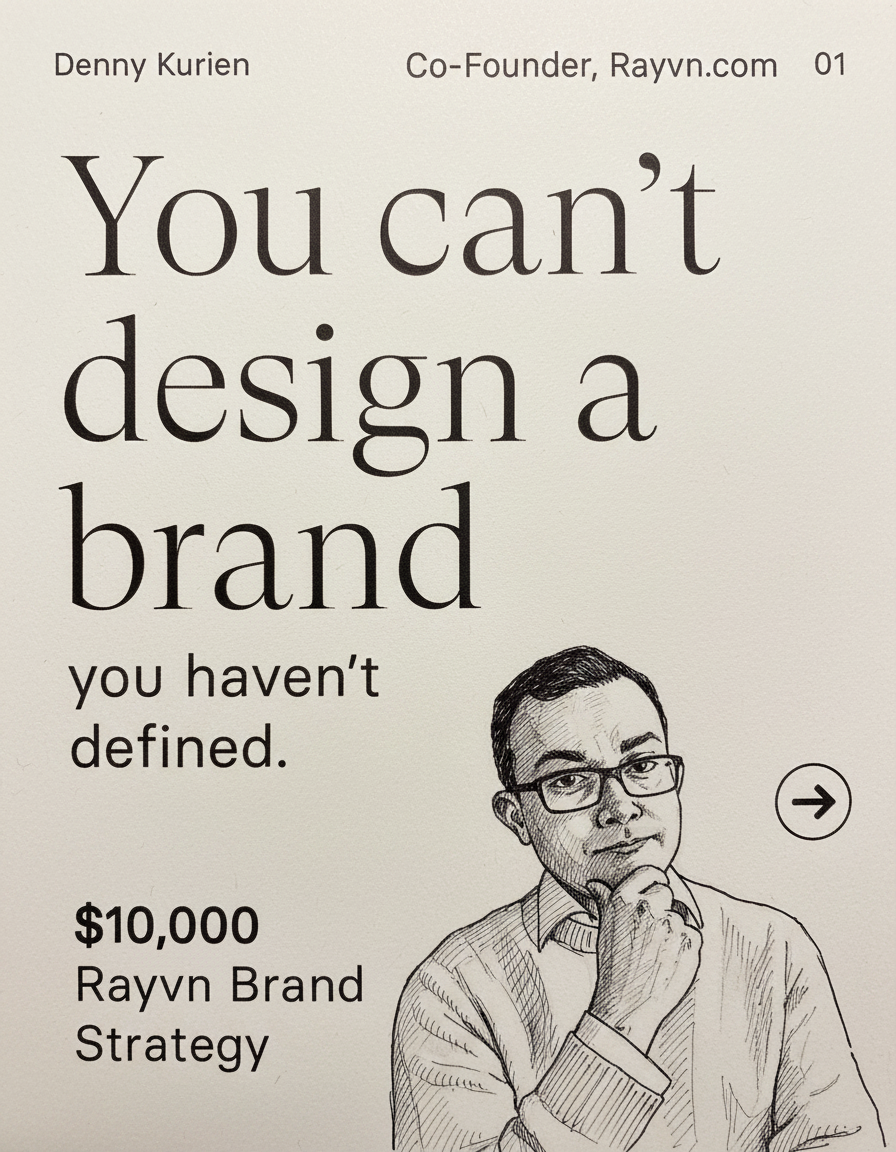 Hand-drawn pen style