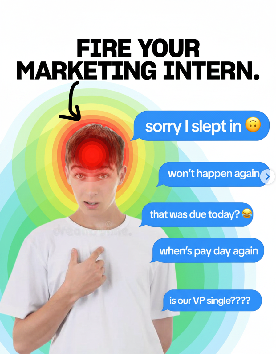 Eye-tracking heatmap