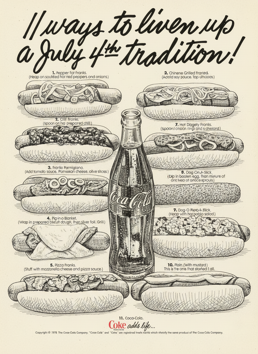 Hand-drawn pen style
