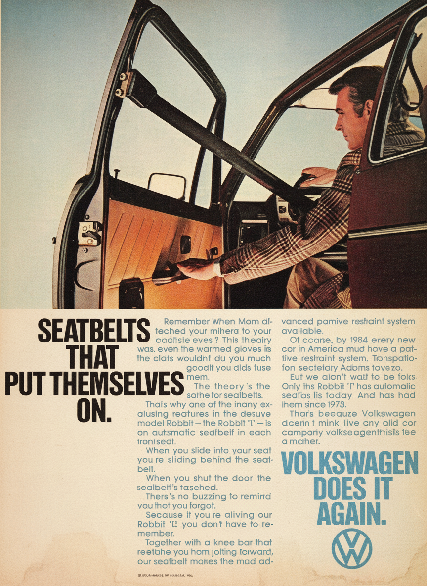 Classic 1950s print ad