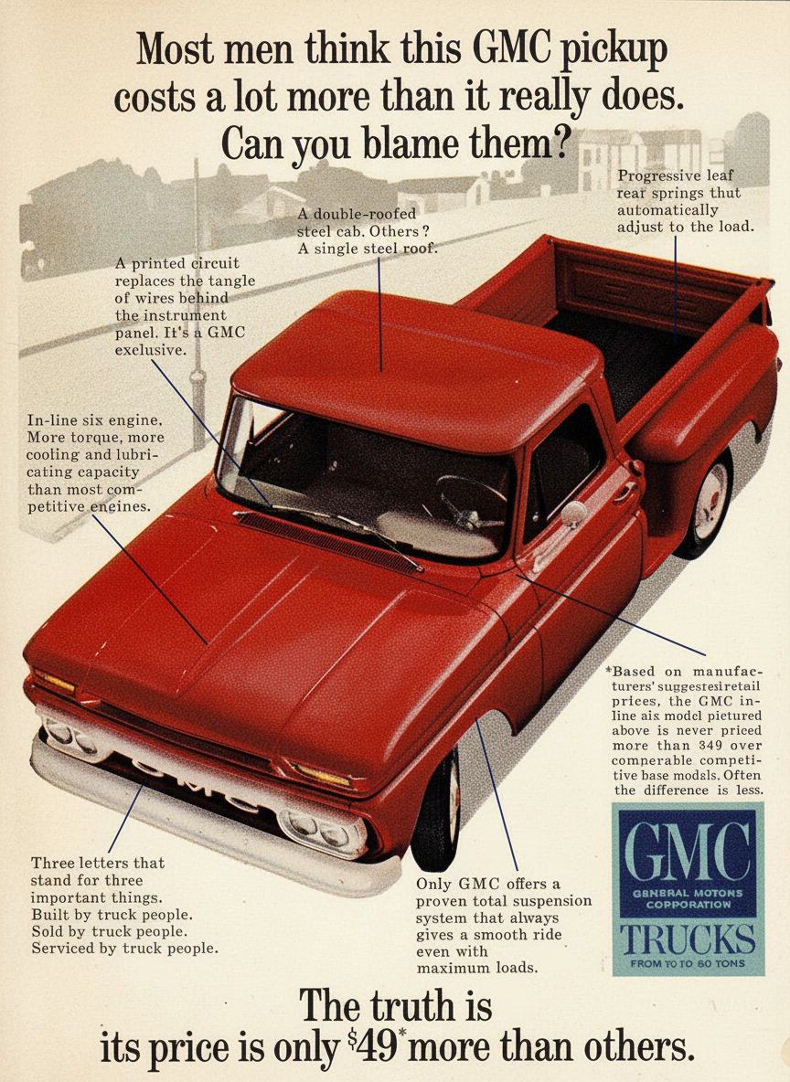 Classic 1950s print ad