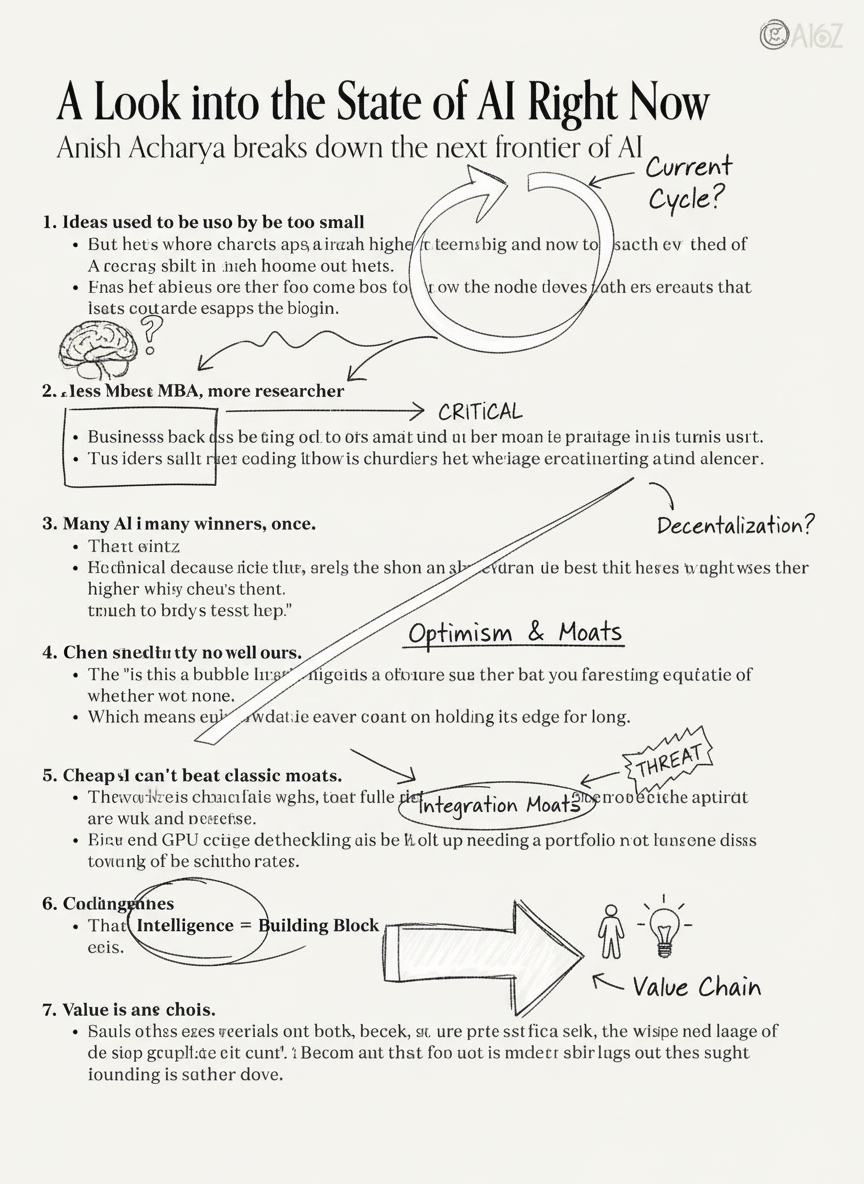 Annotated sketchbook style