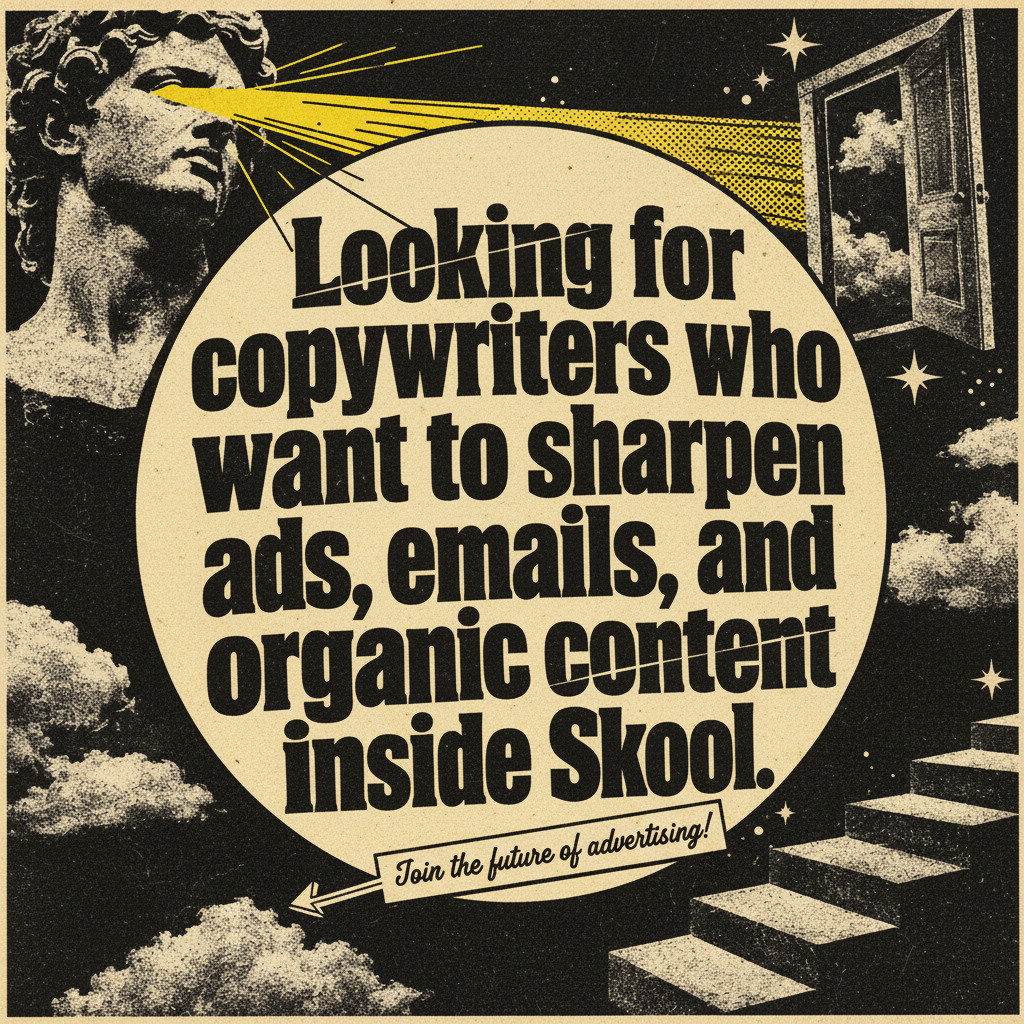 Classic 1950s print ad