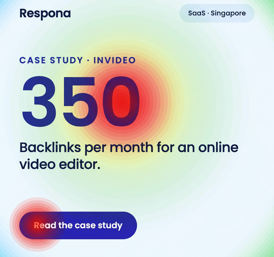 Eye-tracking heatmap
