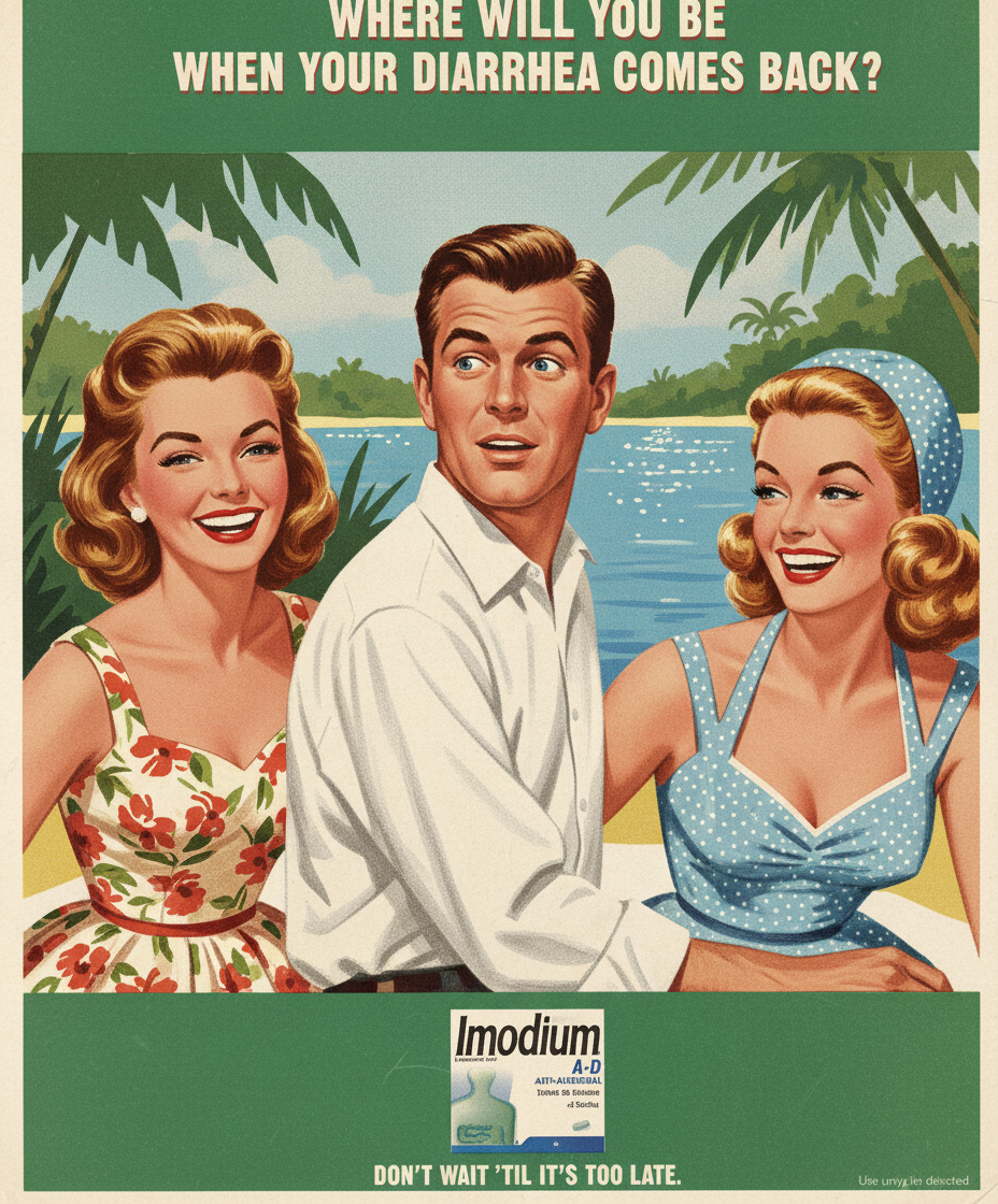 Classic 1950s print ad