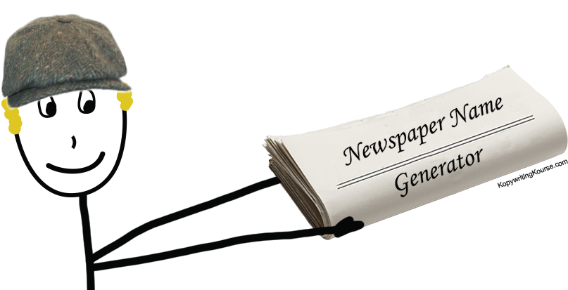 Newspaper name and title generator
