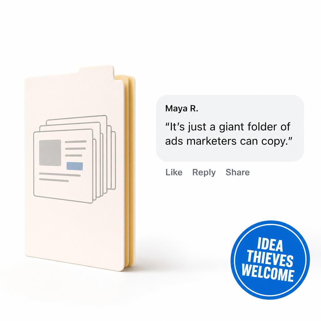 Turn the copycat comment into proof